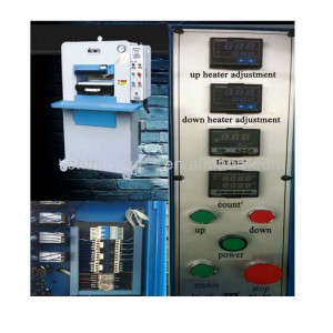 유압 도금 뜨거운 가죽 엠보싱 기계 수동 80T 130T