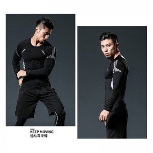 FDMM001- 남성 트레이닝 스포츠 긴 소매 티