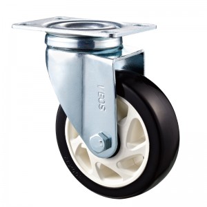 중형 듀티-흰색 Diamand TPE 휠이있는 크롬 도금 하우징