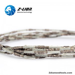 ZL-SJ 2.0 mm 다이아몬드 커팅 와이어 스톤 오닉스 커팅 용