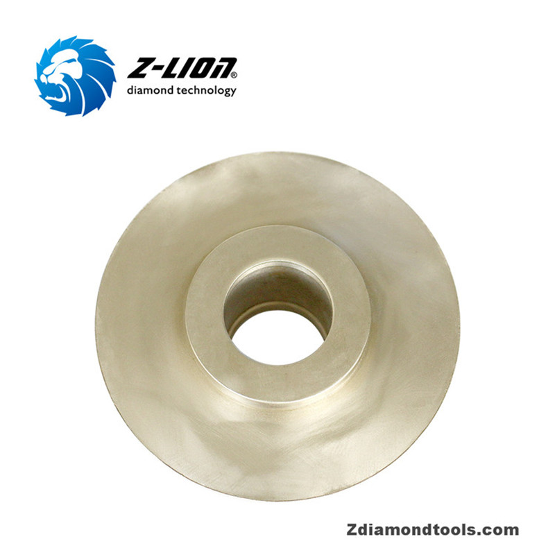 ZL-DCML 석재, 콘크리트, 세라믹 용 4 인치 품질 다이아몬드 그루브 휠