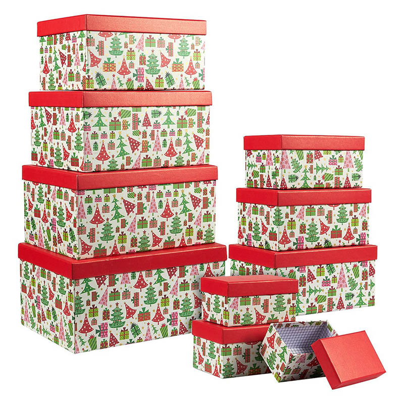 새로운 디자인 포장 종이 상자, 선물 상자 포장, 초콜릿 포장 상자, 크리스마스 포장 상자
