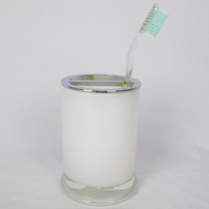 화이트 유리 욕실 액세서리 세트