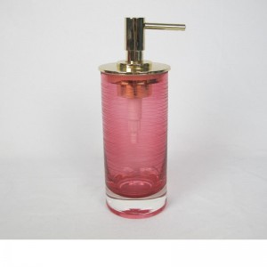 색깔에 의하여 흩어지는 유리제 목욕탕 부속품 세트를 가진 둥근 조각 줄무늬