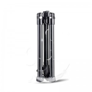 Kingjoy SC056 저각 촬영 및 중앙 컬럼이있는 5 섹션 접이식 삼각대 키트를 모노 포드로 사용할 수 있습니다