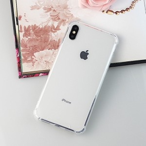 iPhone X \/ iPhone XS TPU + PC 투명 및 충격 방지 휴대폰 케이스