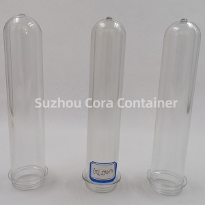 물 음료 기름을위한 27mm 65g 목 Size32mm Plasitc 애완 동물 예비 적 형성 품