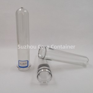 물 음료 기름을위한 27mm 65g 목 Size32mm Plasitc 애완 동물 예비 적 형성 품