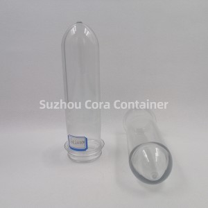 물 음료 기름을위한 39mm 110g 목 크기 46mm Plasitc 애완 동물 예비 적 형성 품