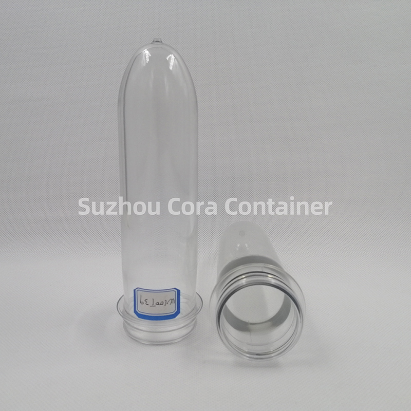 물 음료 기름을위한 39mm 100g 목 크기 46mm Plasitc 애완 동물 예비 적 형성 품