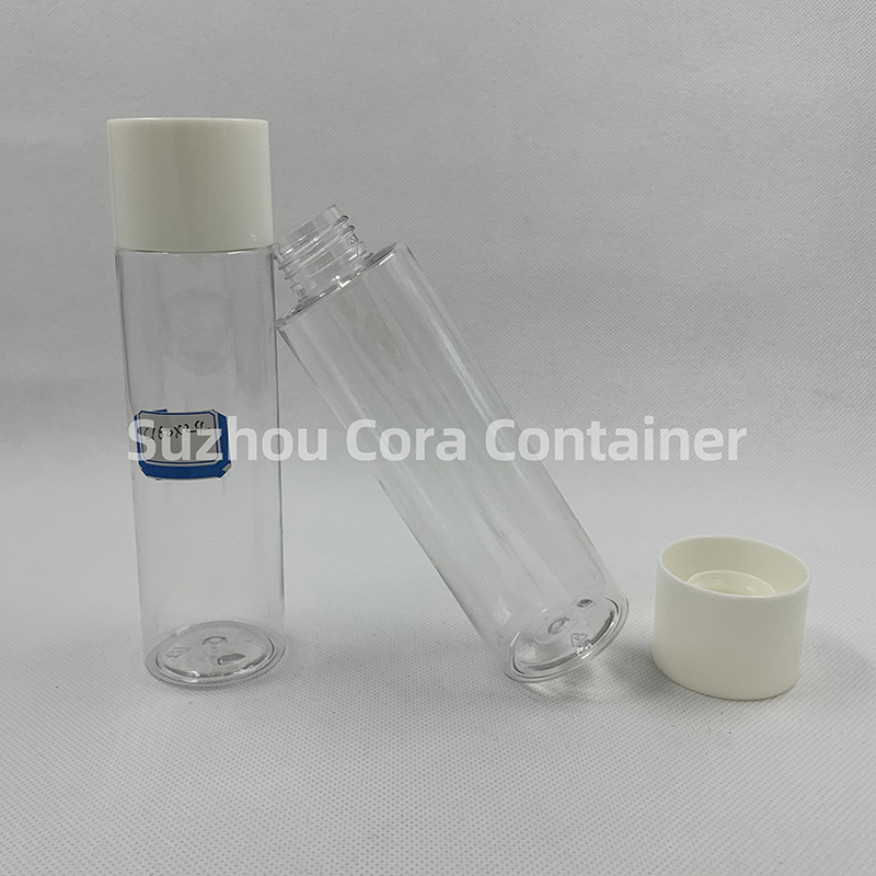 160ml 목 사이즈 24mm Pet 플라스틱 화장병