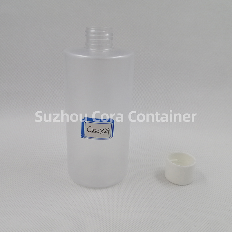 320ml 목 사이즈 24mm Pet 플라스틱 화장병