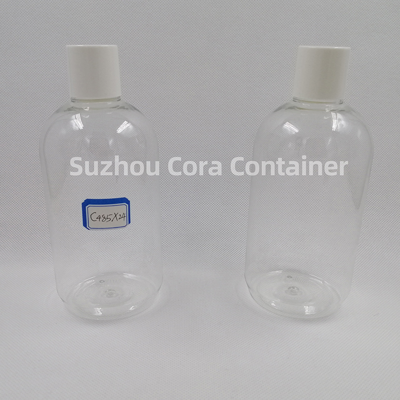 485ml 목 사이즈 24mm Pet 플라스틱 화장병
