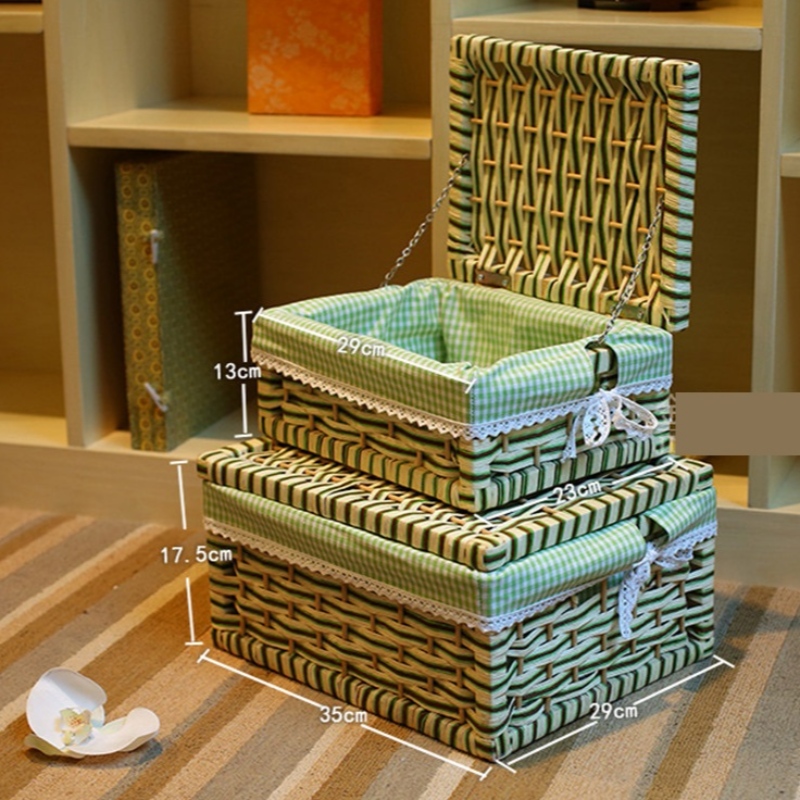 뚜껑 안감 저장 물바구니