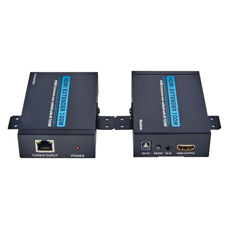 V1.3 HDMI 확장기 100m, 단심 5e/6 케이블 지원