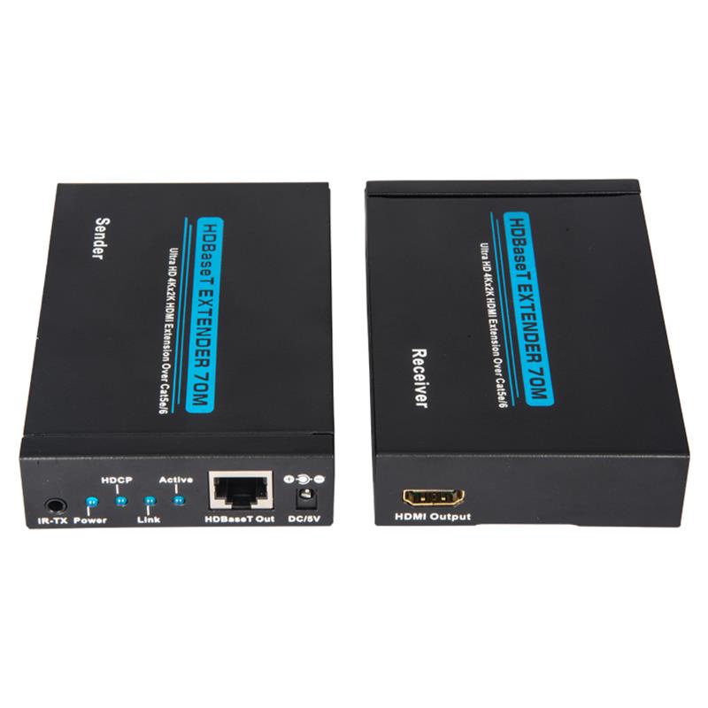 V1.4 4K HDBaseT HDMI 확장기 100m, 단심 5종류/6 케이블 70m@4Kx2K/30Hz, 100m@1080P/60Hz