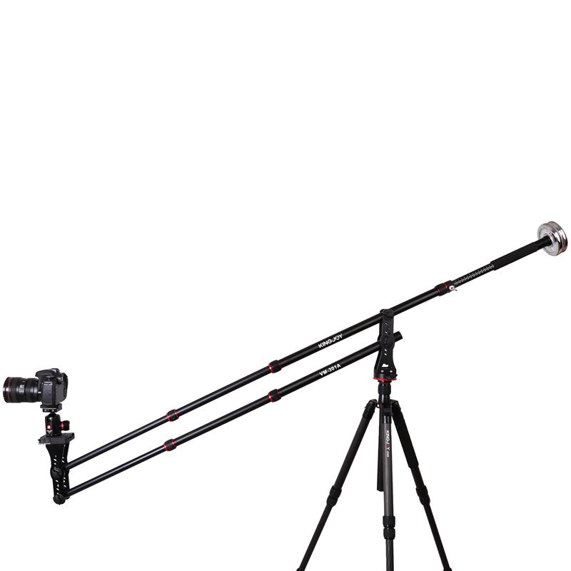 KINGJOY VM-301C 카메라 DSLR 용 새로운 전문 MiniJib 크레인