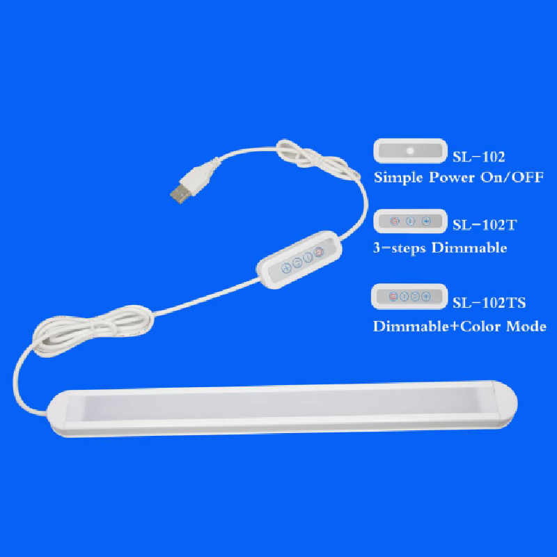 102 led 읽기 등, 3급 조정 가능, 3색 모드 usb 입력 led 읽기 등