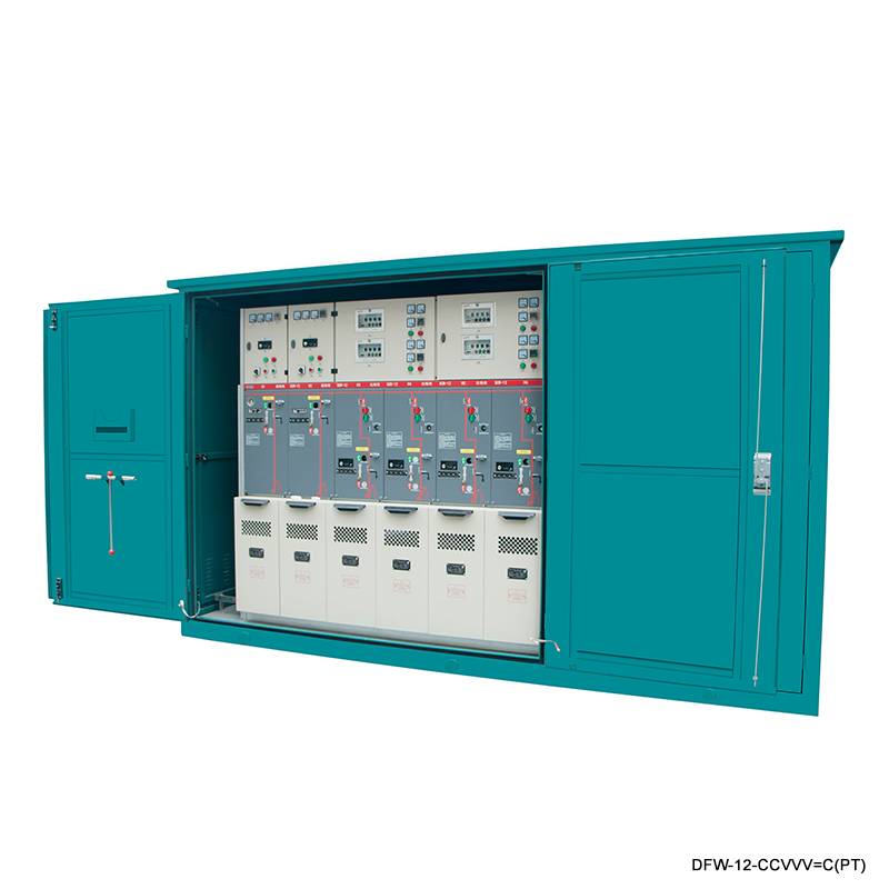 11KV MV 콤팩트 SF6 RMU 가스는 개폐기위원회 630A 34.5KV 50HZ 저가를 격리했습니다
