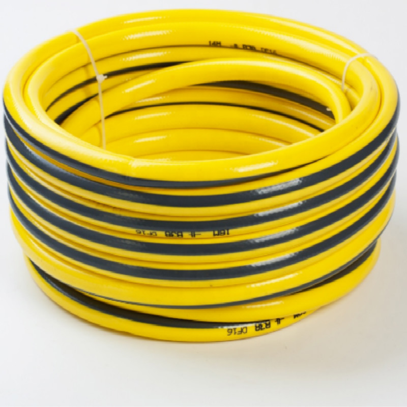 땋는 다채로운 가동 가능한 섬유는 플라스틱 pvc 정원 물 호스를 강화합니다