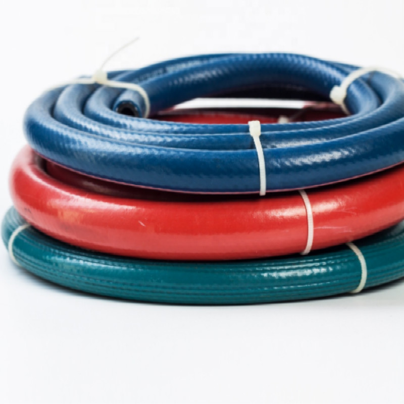 다채로운 공기 pvc 꼰 lpg 가스 호스 직접 공장