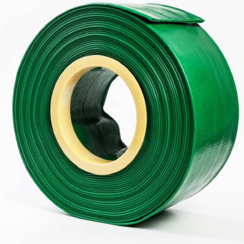 농업 다채로운 관개 1-8 인치 PVC layflat 호스 수도 펌프 호스