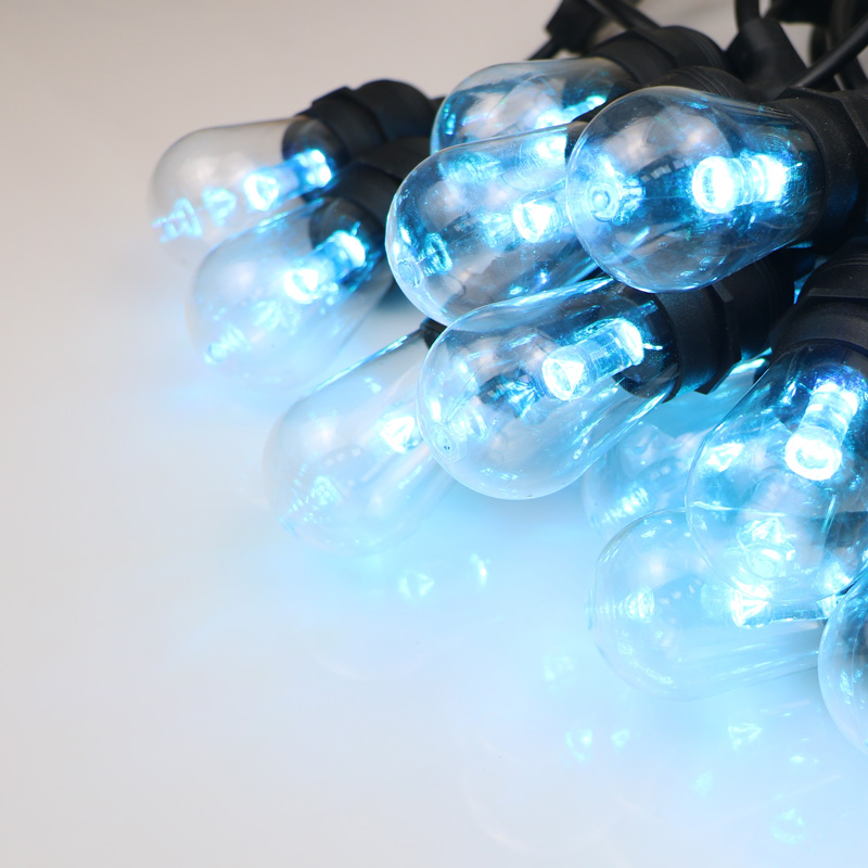 옥외 끈은 온난 한 백색을위한 크리스마스 훈장 끈 빛을 선택합니다