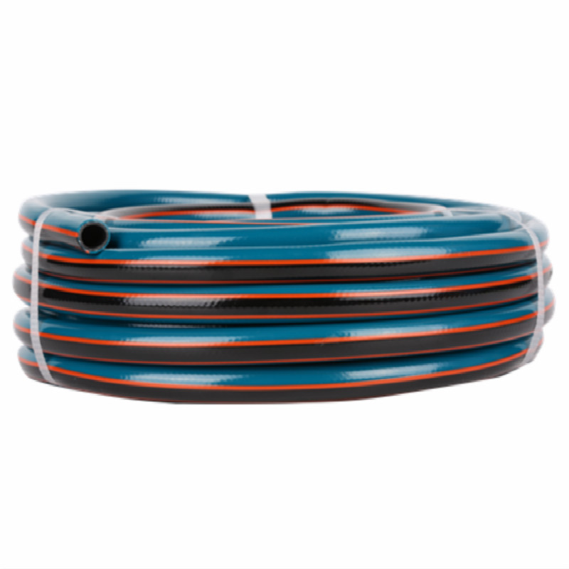 3 개의 층 다채로운 땋는 정원 물 가동 가능한 pvc 호스