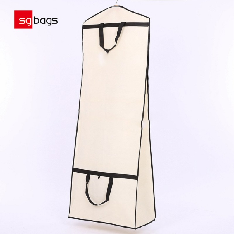 SGW02 품질 도매 사용자 정의 로고 커버 웨딩 긴 드레스 신부 가운 비 짠 의류 가방