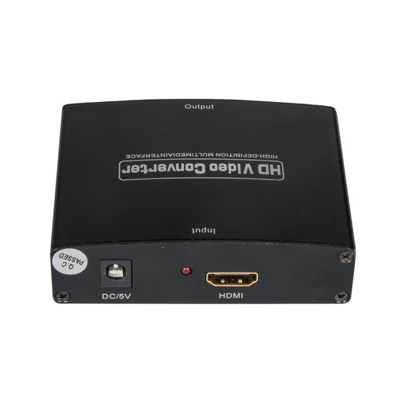 HDMI TO VGA + R / L 오디오 오디오 변환기 1080P