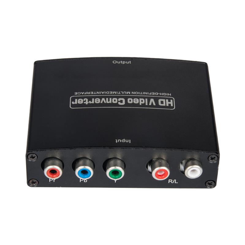 YPbPr + R / L 오디오-HDMI 변환기 1080P