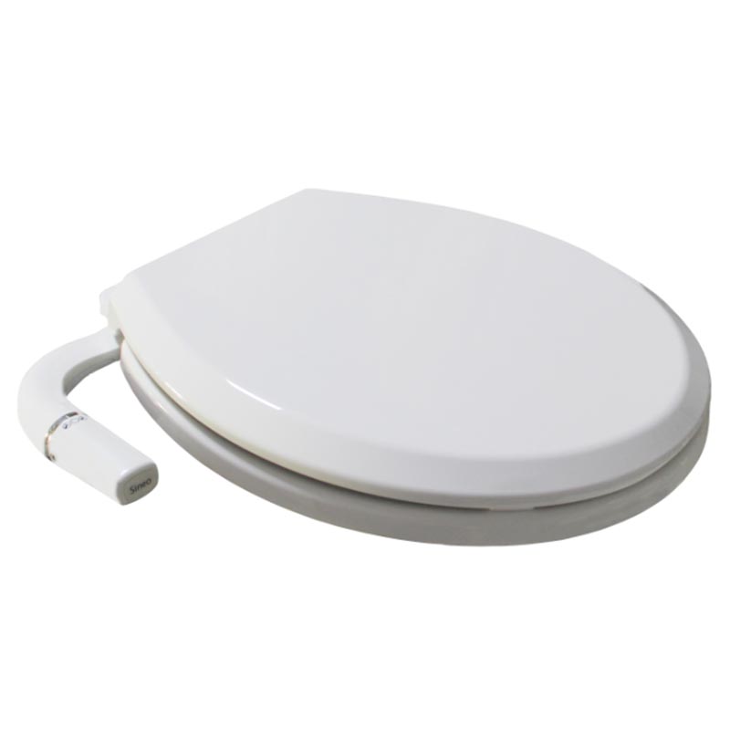 둥근 비데 변기