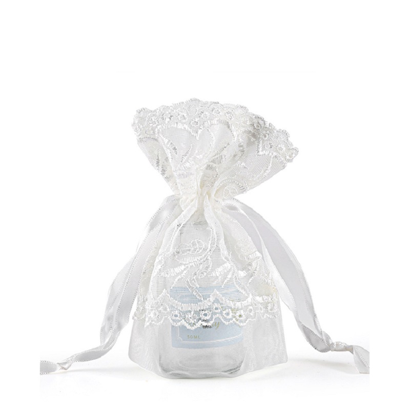 SGS59 크리스마스 Organza 선물 가방 사용자 정의 인쇄 웨딩 설탕 포장 가방 메쉬 졸라 가방 도매