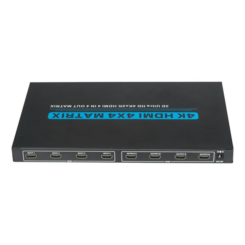 EDID를 지원하는 V1.4 4K / 30Hz HDMI 4x4 매트릭스 3D Ultra HD 4Kx2K