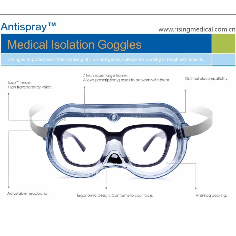 indirect vented isolation goggles