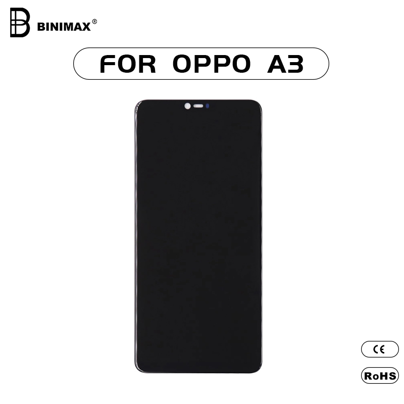 핸드폰 액정 화면 은 OPPO A3 대신 BINIMAX 로 표시 되 어 있 습 니 다.