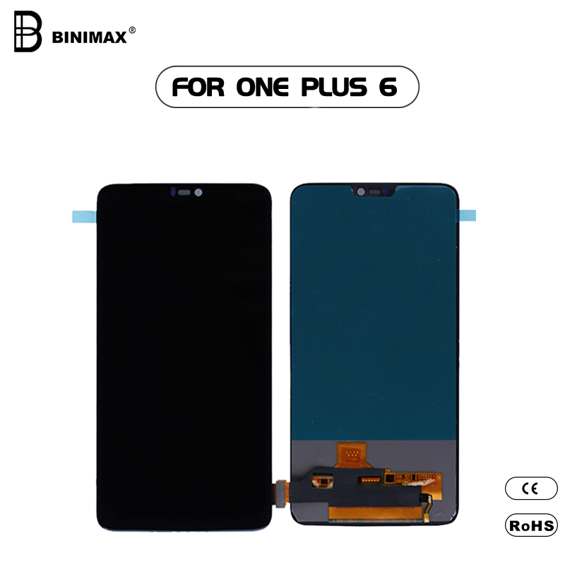 ONE PLUS 6 휴대폰 용 SmartPhone LCD 화면 모듈 BINIMAX 디스플레이