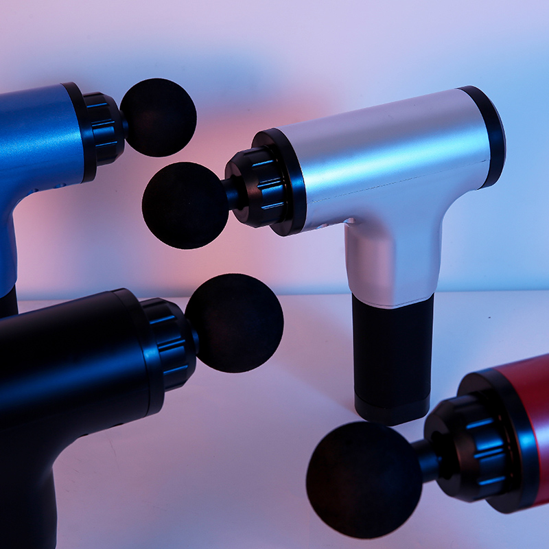 7.4V 소형 진동 마사지 기계 안마 총 근육은 마사지 기계를 이완합니다