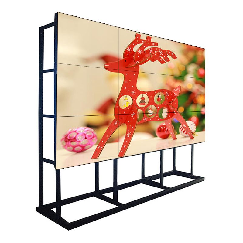 명령 센터, 상점가 및 연쇄점을위한 55inch 1.7 mm 날의 사면 500 마리의 NIT Samsung LCD 영상 벽 감시자 전시