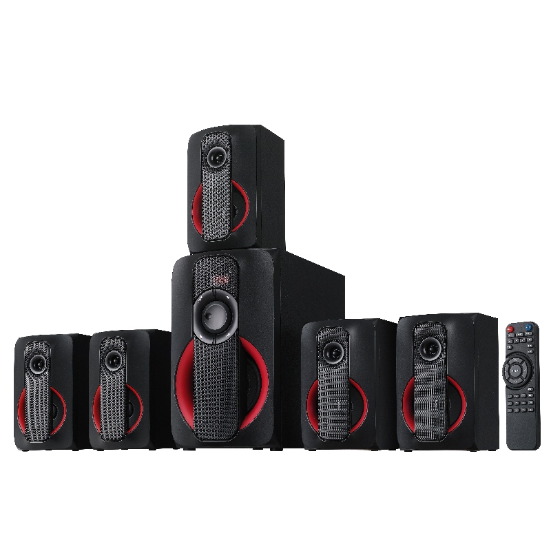FB-HT122I 5.1CH 무선 홈 시어터 LED 조명