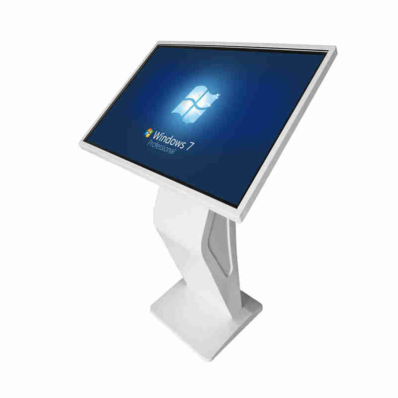 은행, 철도역, 공항 정보 문의처, 상점가를위한 55 인치 1080P 한세트 PC K 유형 터치 스크린 디지털 방식으로 Signage 간이 건축물.