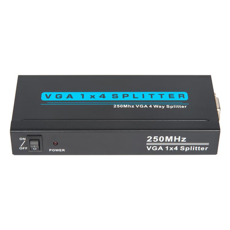 250 MHz 4 번 VGA 1x4 분기 기 지원 100P