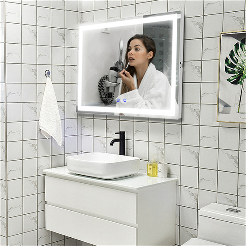 실내 디자인 LED 조명 화장 안경 욕실 거울 벽걸이 LED 욕실 거울
