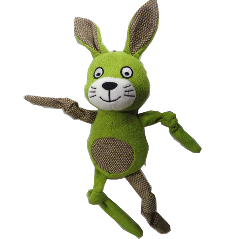 토끼 동물 조형 새로 디자인 하 다 털 개 물다 장난감 삐걱삐걱 소리 나 는 애 완 동물 장난감 이다