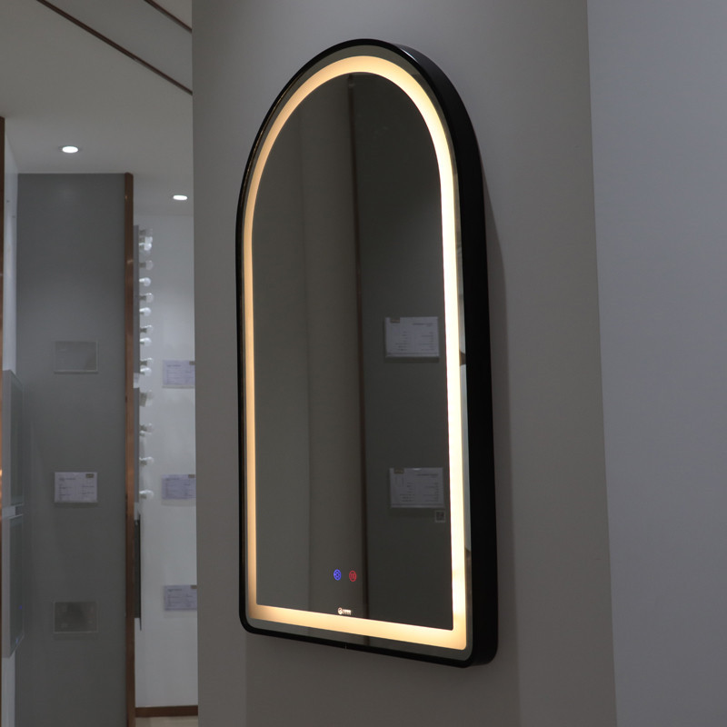 조명 기능 과 LED 조명 거울, 이발소 거울.