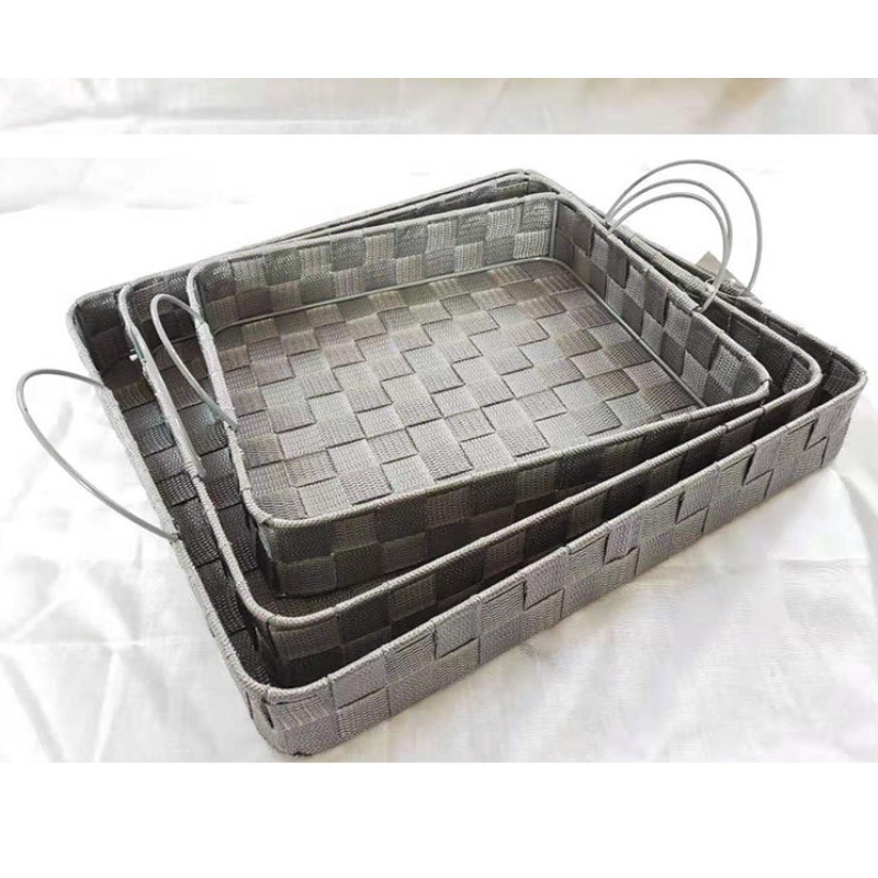 수제 폴리 프로필렌 직물 보관함