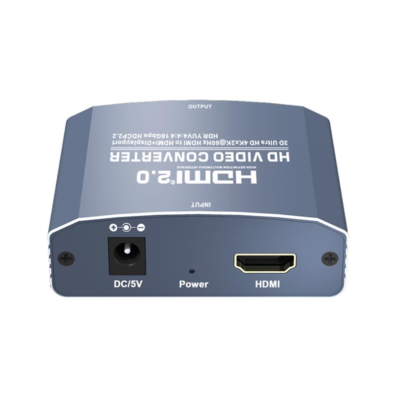 3D 울트라 HD 4Kx2K @ 60Hz HDMI-HDMI + DP 컨버터 지원 HDMI2.0 18Gbps HDR YUV4 : 4 : 4 HDCP2.2