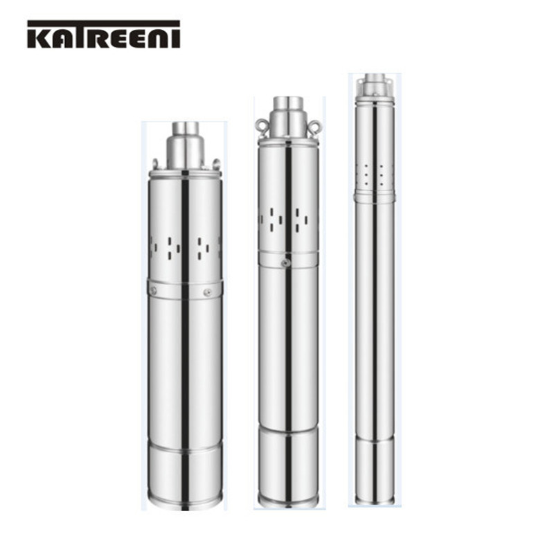 태양 양수 체계를위한 깊은 우물 시추공 잠수 할 수있는 나사 수도 펌프 2qgd 2 인치