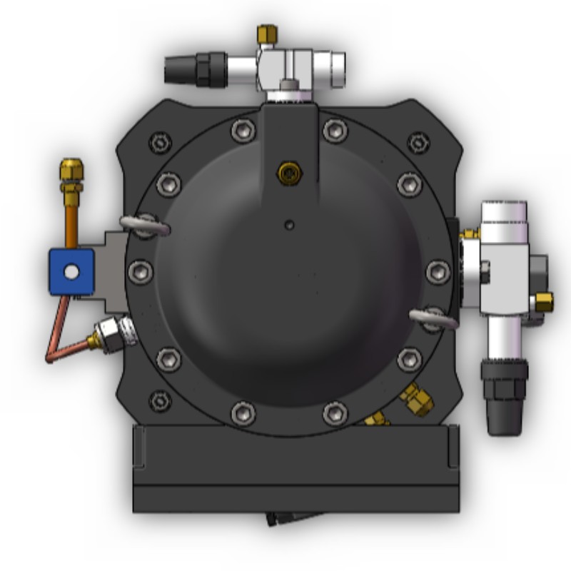 VLB 시리즈 저온 온도 시리즈 반 밀폐형 스크롤 압축기 (VLB T21- 분무 냉각)