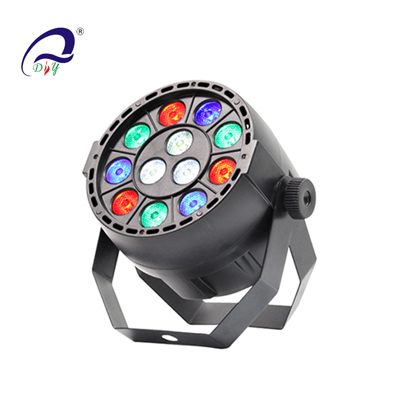 PL99A 12 점 RGB 3 IN1 LED Par 램프, 플라스틱 케이스 를 가 져 옵 니 다.